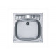 ALVEUS BASIC 130 NAT-60 465X465 1X нерж.сталь мойка