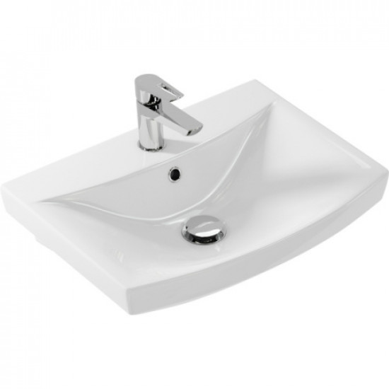 Раковина Cersanit Carina 55 см белая S-UM-CAR55/1-w