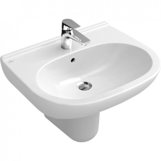 Раковина Villeroy & Boch O.novo 55 см альпийский белый, без покрытия 51605501