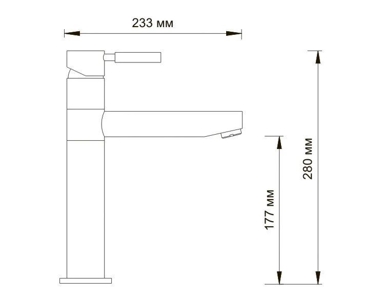 Смеситель для кухни WasserKRAFT Wern матовый хром 4207