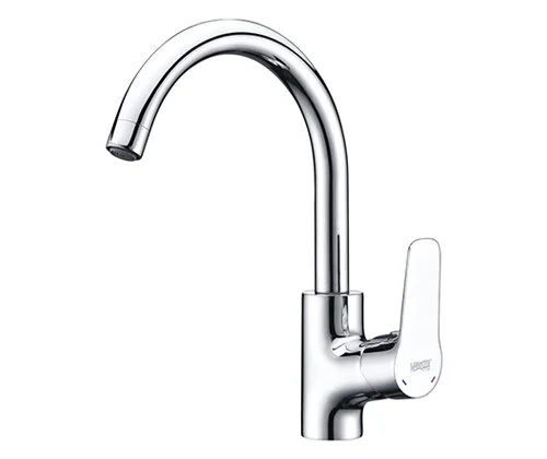 Смеситель для кухни WasserKRAFT Lippe хром 4507