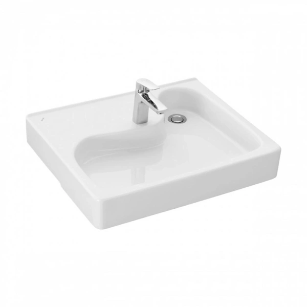 Раковина над стиральной машиной Santek Клио 63 см с кронштейнами 1.WH50.1.770